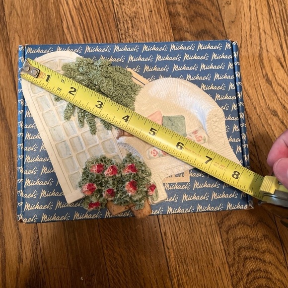 Vintage 1989 Michael's "The Reading Chair" Wall Art Plaque - New in Box - Picture 4 of 6